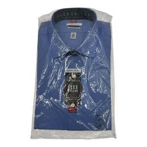 Van Heusen Flex Collar Men's Shirt in Blue 16